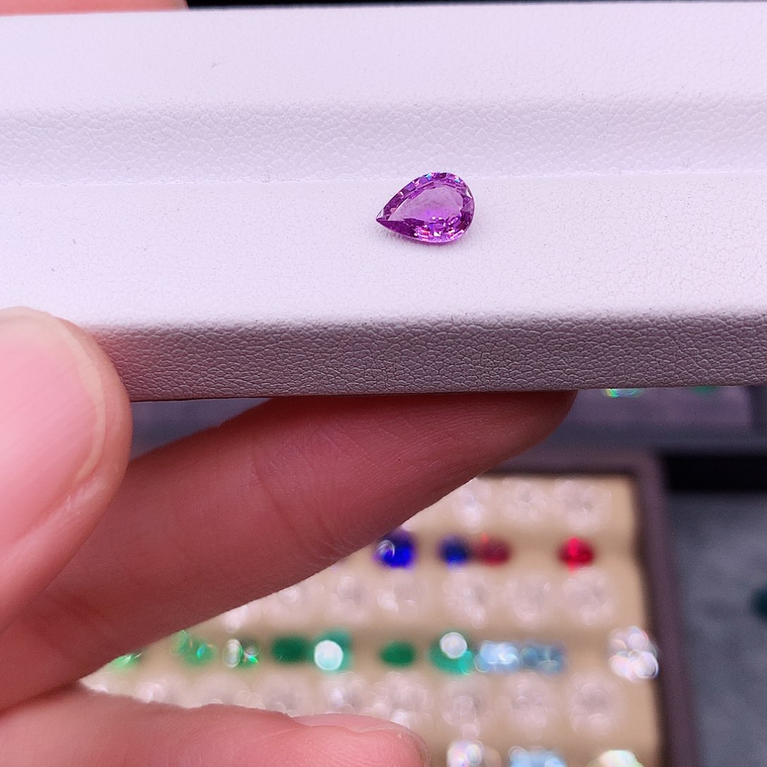 彩色蓝宝石裸石未镶嵌