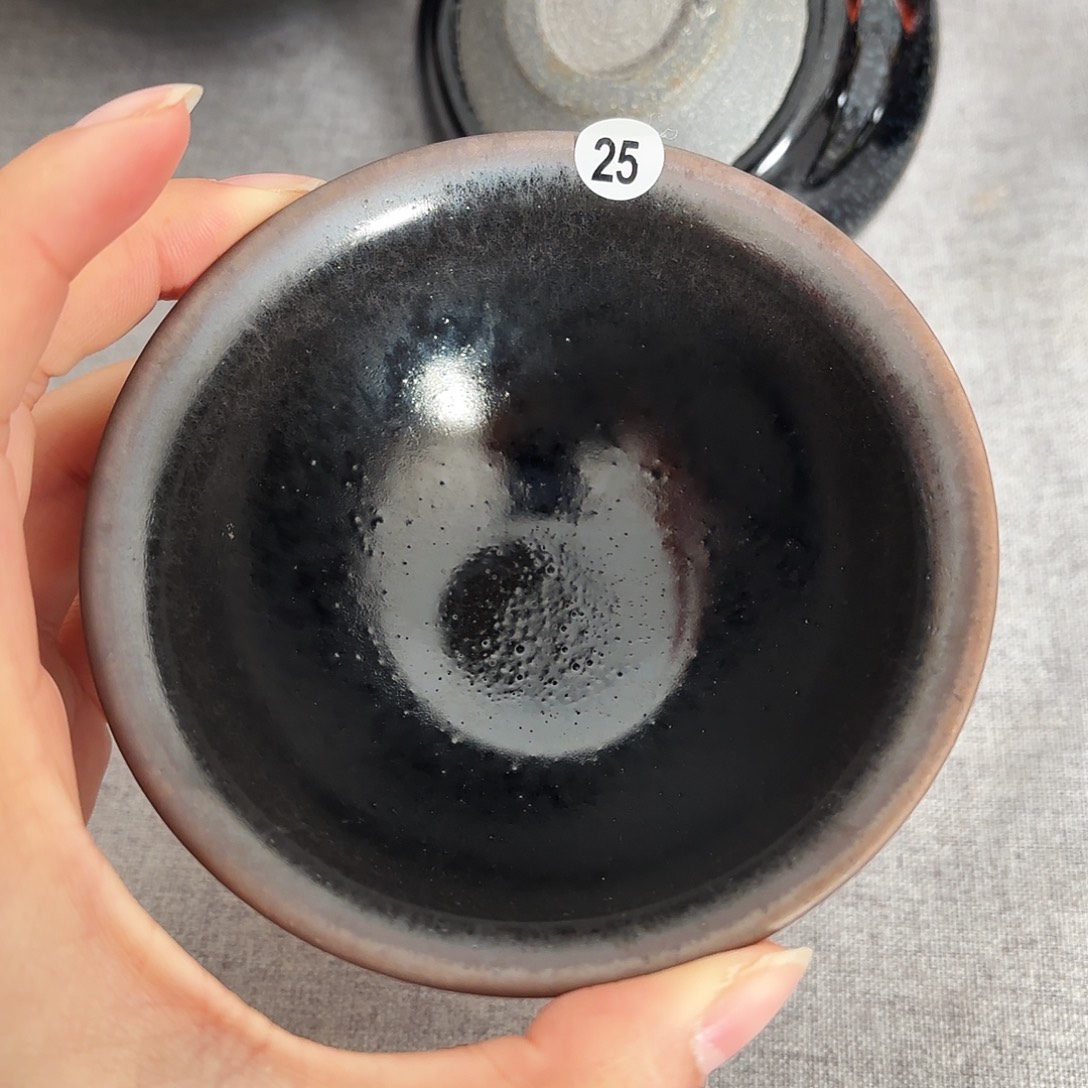 茶盏子衿手工柴烧盏名家磨底25