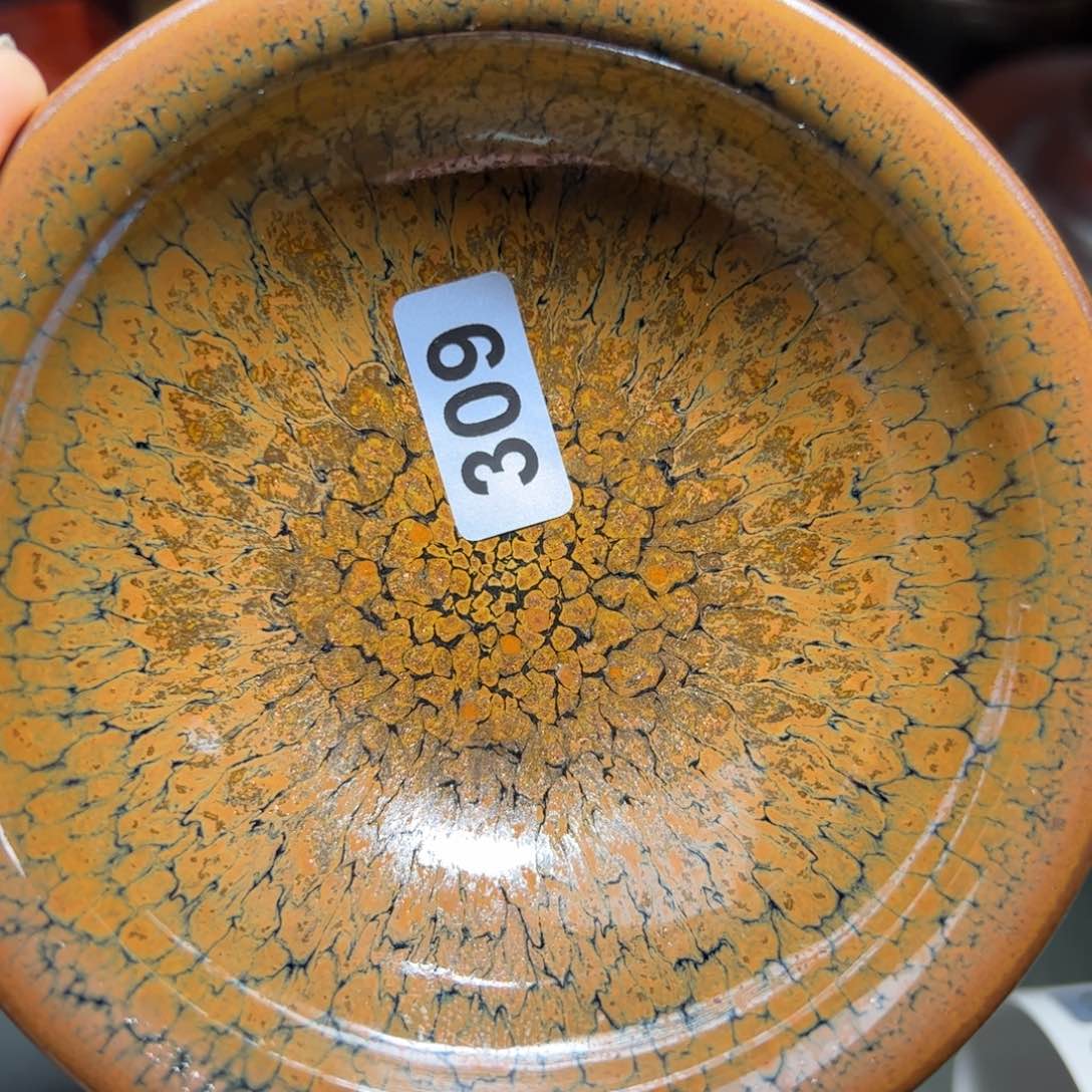 茶盏全手工原矿原釉建盏