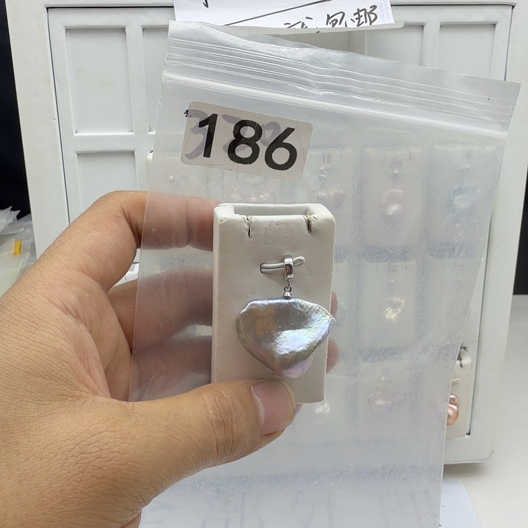 颈饰淡水珍珠合金