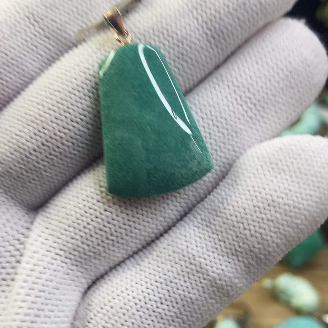 绿松石银S925镶嵌珠宝奇石