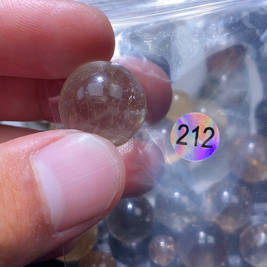欢***子发晶手链未镶嵌天然水晶