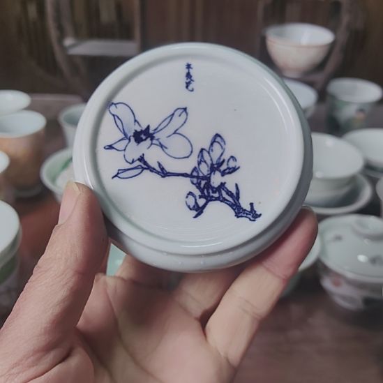 戴玉衡手绘陶瓷艺术杯子