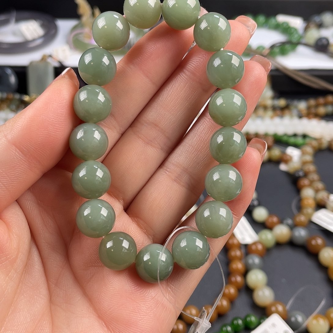 和田玉手链未镶嵌