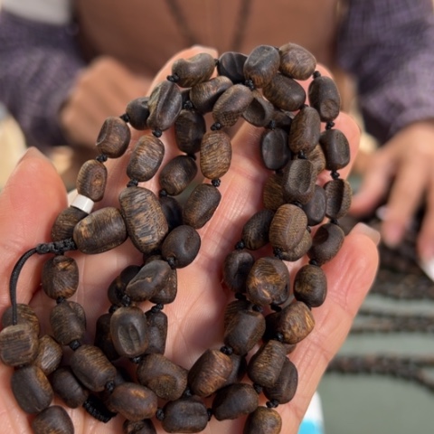 沉香手串乌身红土沉水23克卡0.7多样性发1串