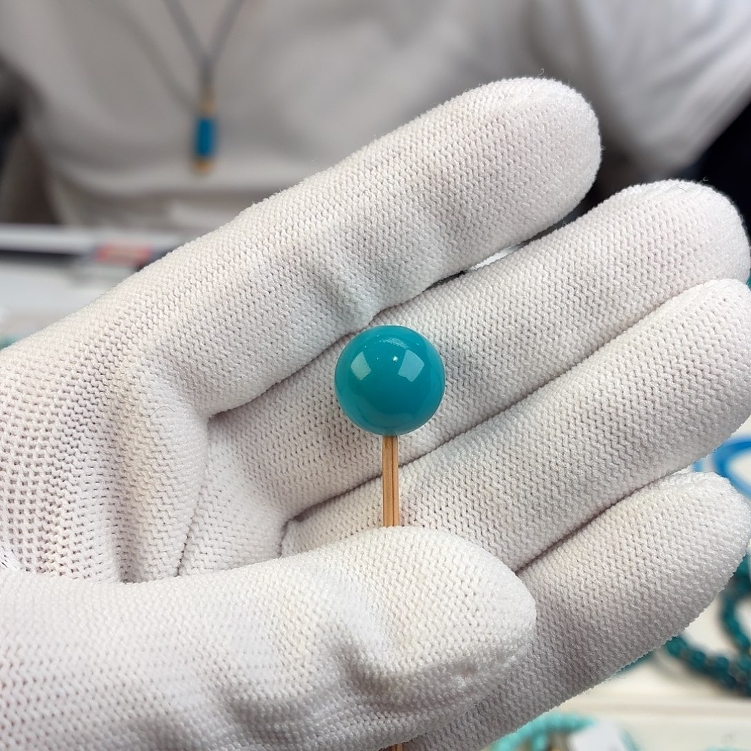 绿松石未镶嵌配饰13+mm