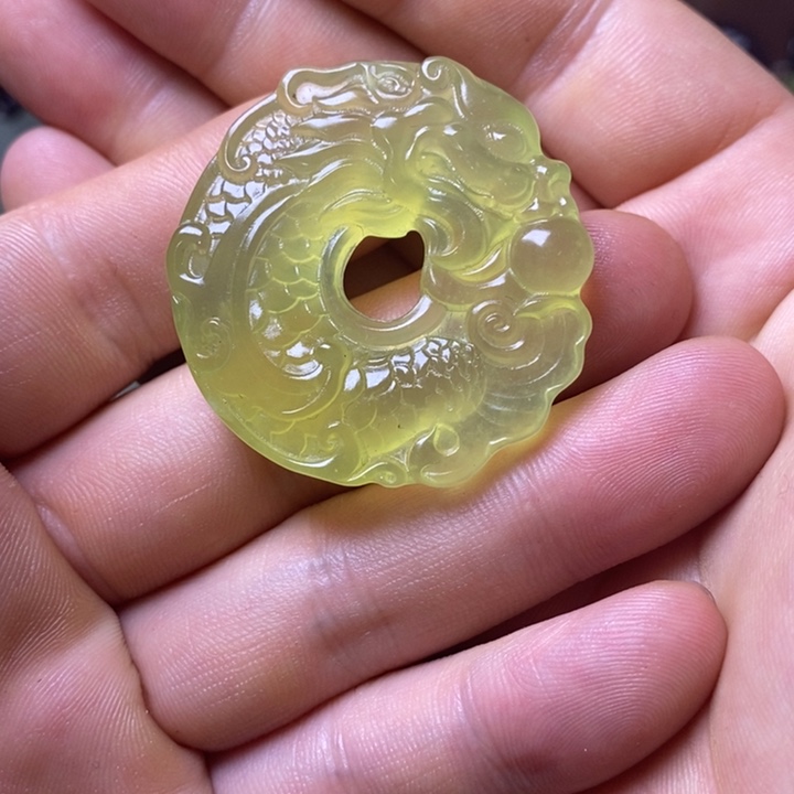 岫玉岫玉颈饰未镶嵌幸**家