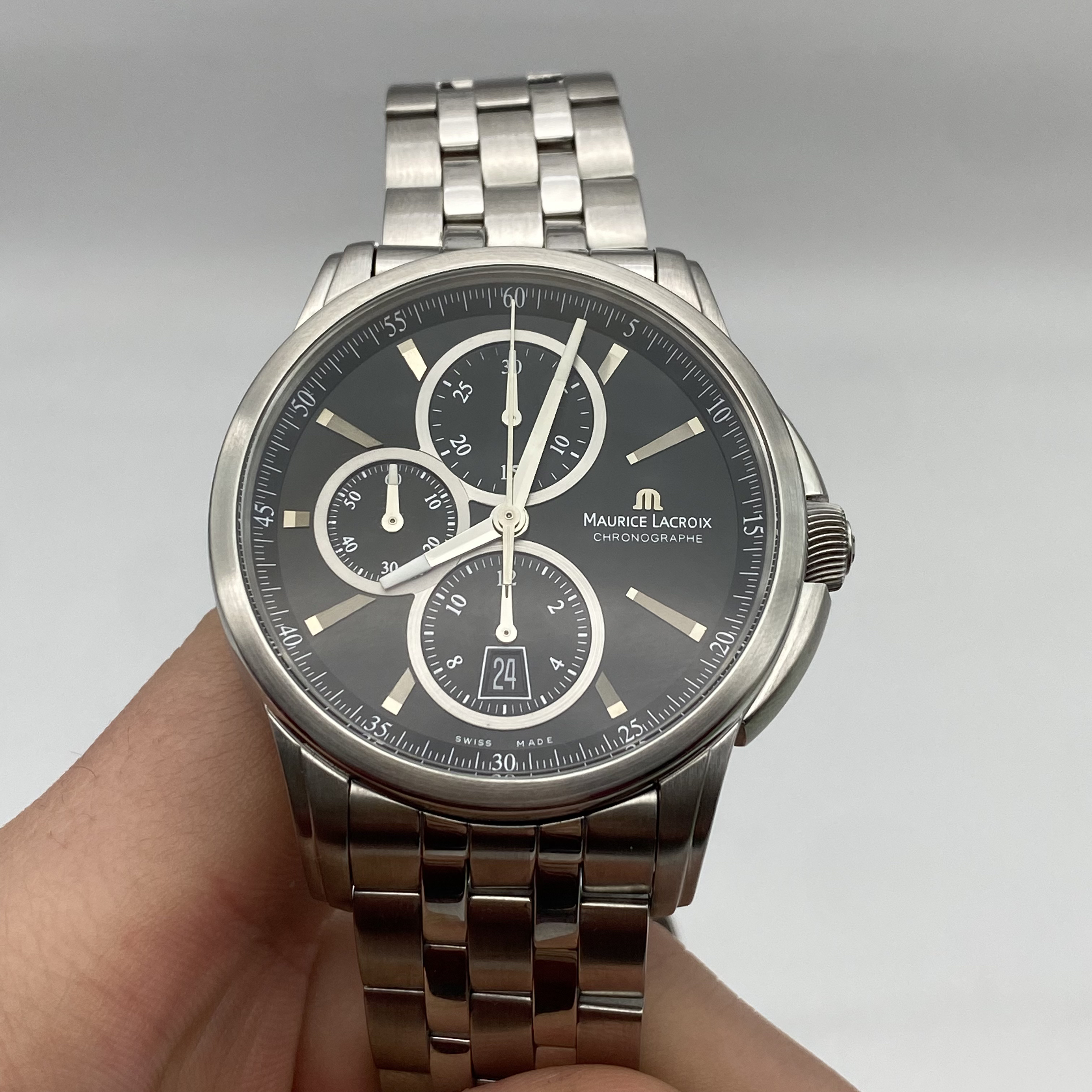 95新 Aimei/艾美 艾美 奔涛系列 表径：43mm 