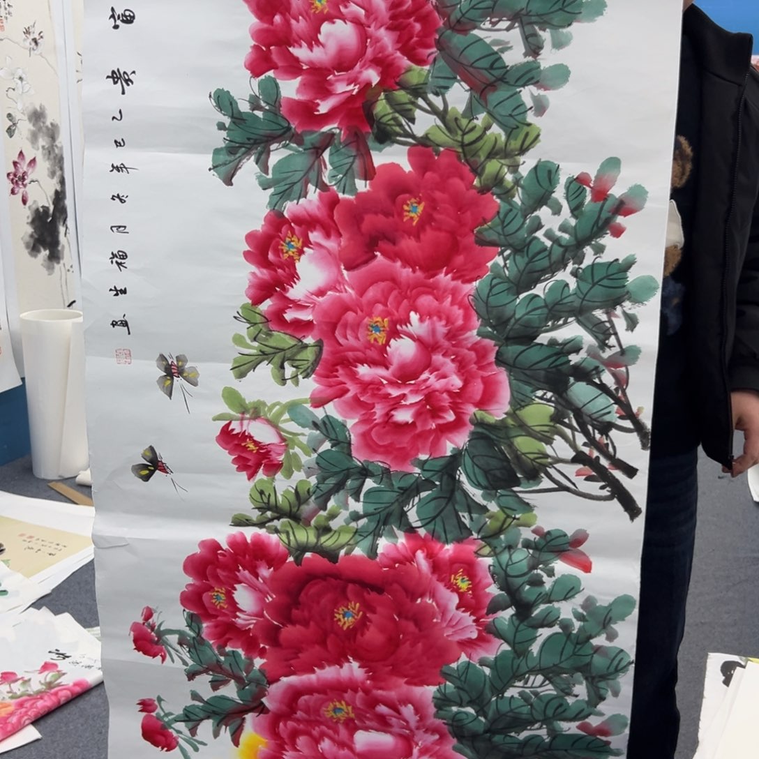 国画绘画作品请欣赏展示