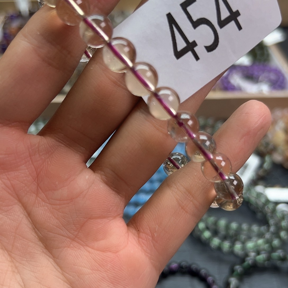 水晶手链未镶嵌桃*手链