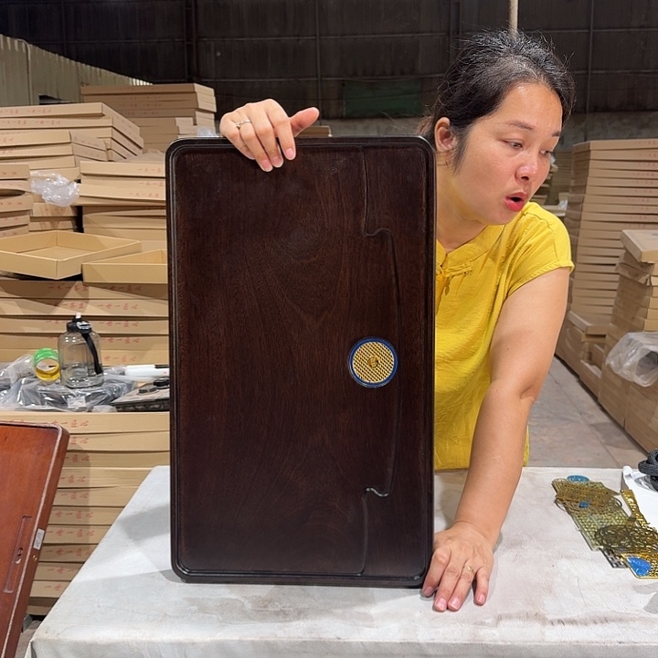 花梨木茶盘55*33尺寸