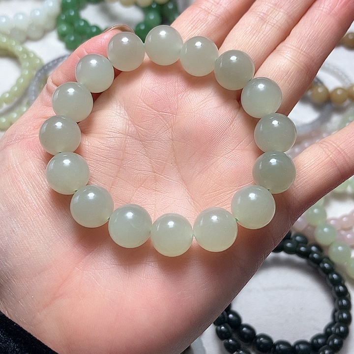 和田玉手链未镶嵌h****s