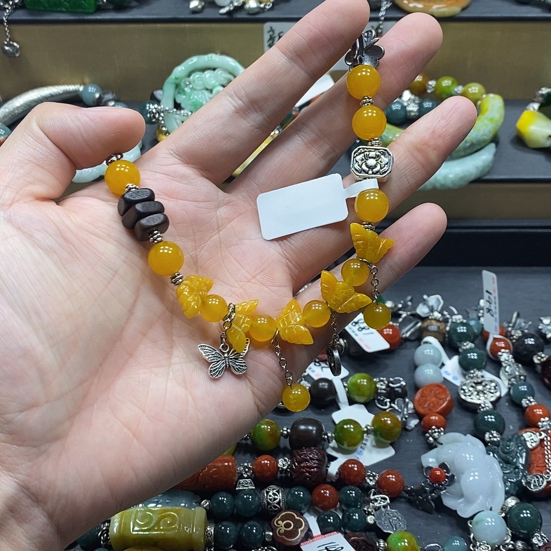 未镶嵌手链翡翠手链