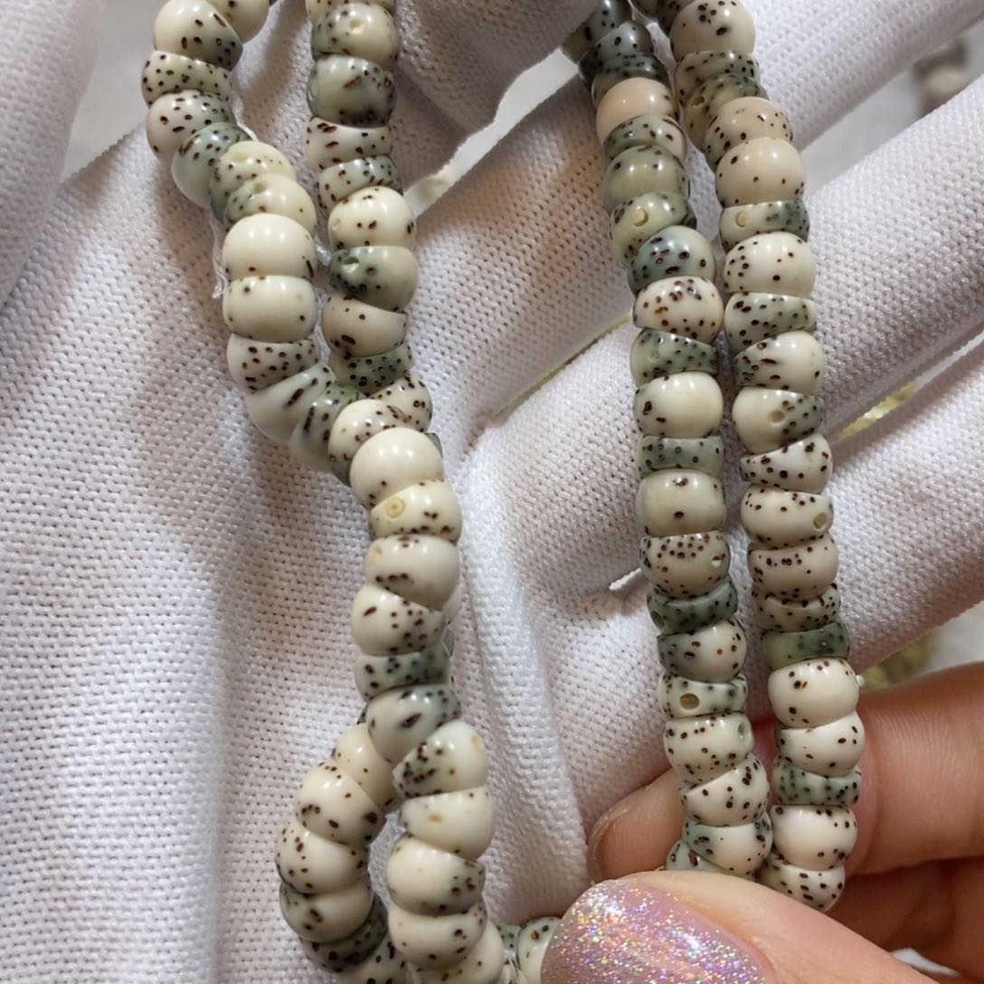 星月菩提手串青花瓷7大肠