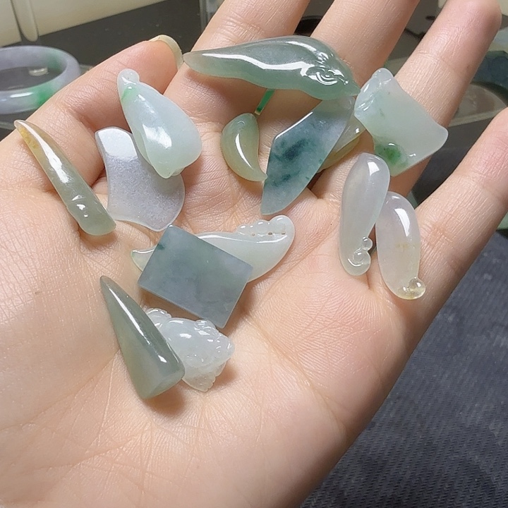 翡翠裸石缅甸翡翠任选其一