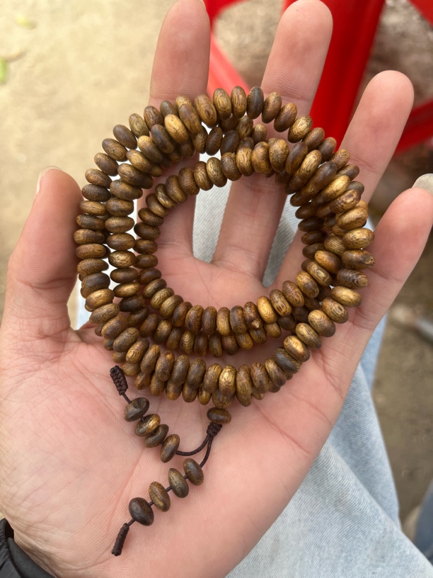 奇楠沉香多圈算盘珠22克多样性发一