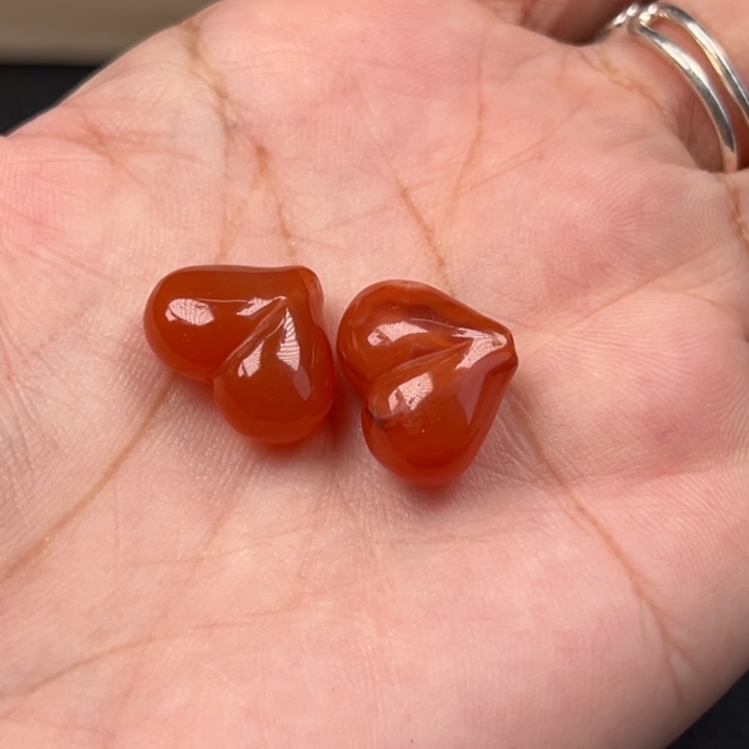 南红玛瑙未镶嵌吊坠(不含链)