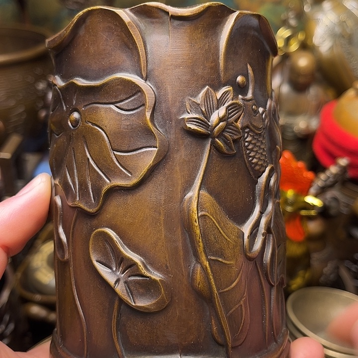 精美铜器批发档口