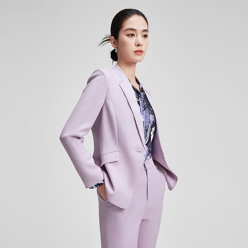 赢智尚明星同款西装外套女西服春通勤显瘦职业装ZA01556