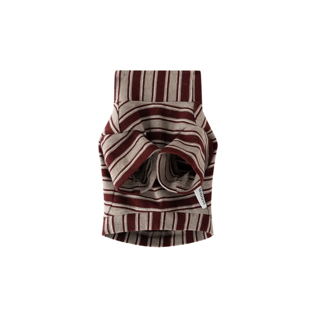汪纳福｜糯糯条纹秋冬猫咪狗狗保暖条纹打底衫宠物衣服棉弹力透气