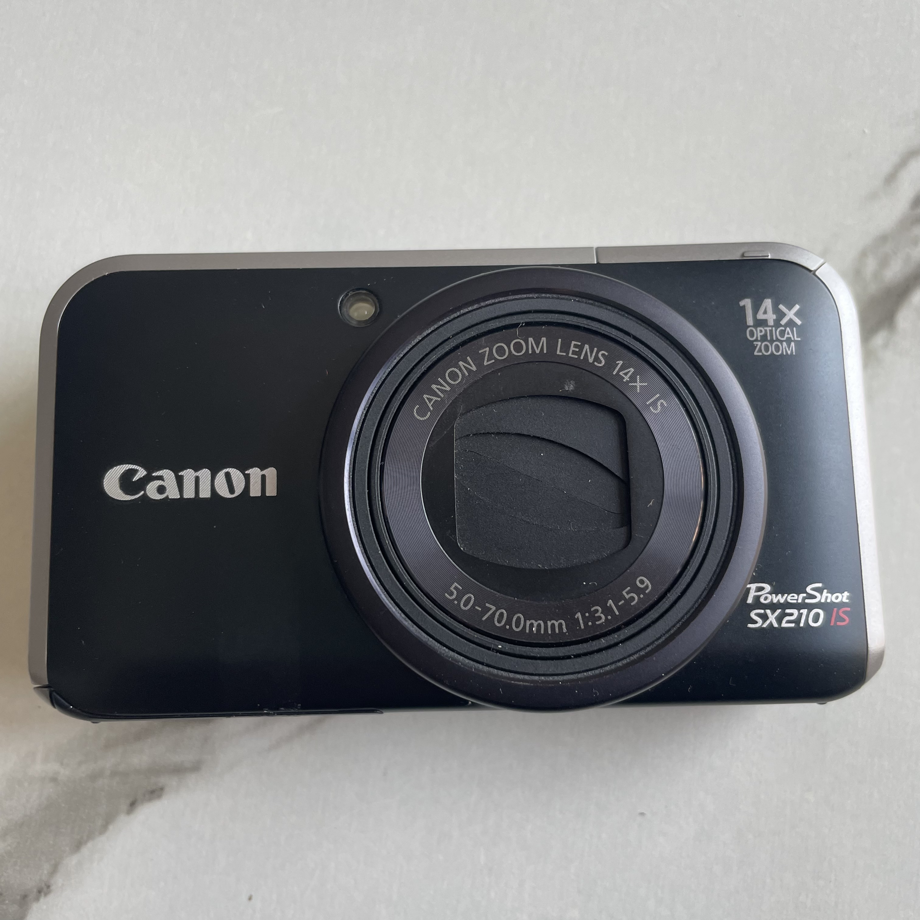 99新 Canon/佳能 SX210 功能正常质保15天配件齐全拆封NO退