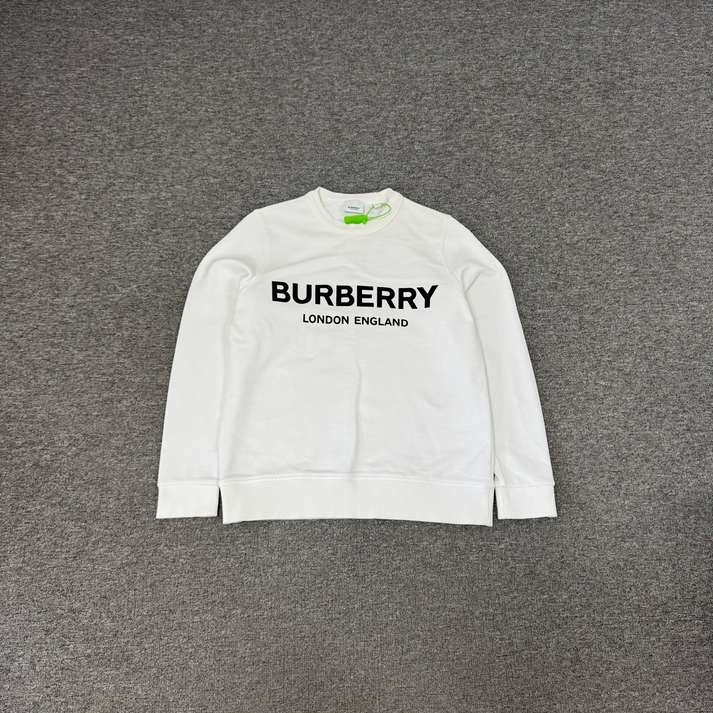 99新 AMIPARIS Burberry白色卫衣s码
