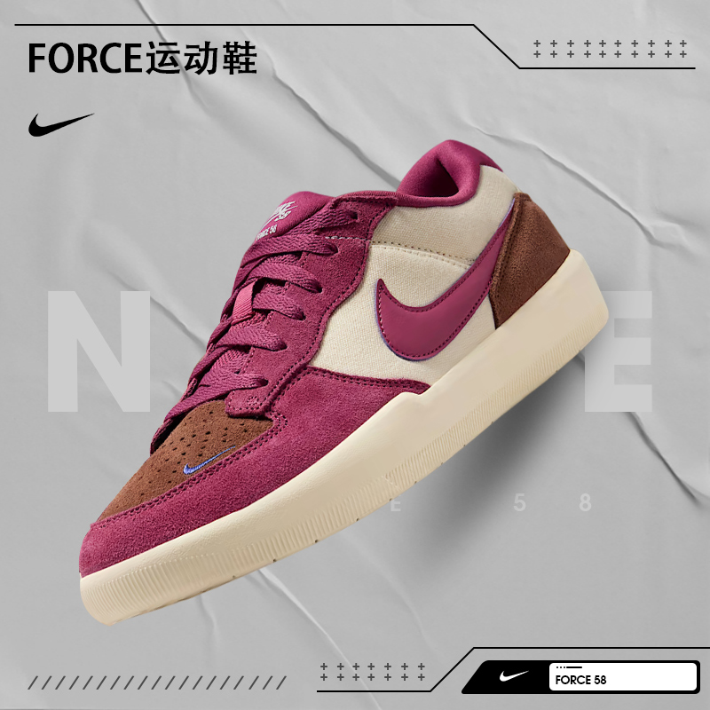 【流光风】nike耐克男女鞋FORCE 58运动鞋休闲鞋DV5477-104