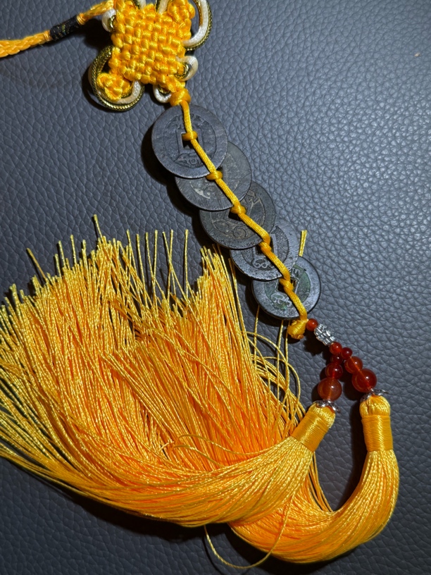 五帝钱铜钱工艺品挂件