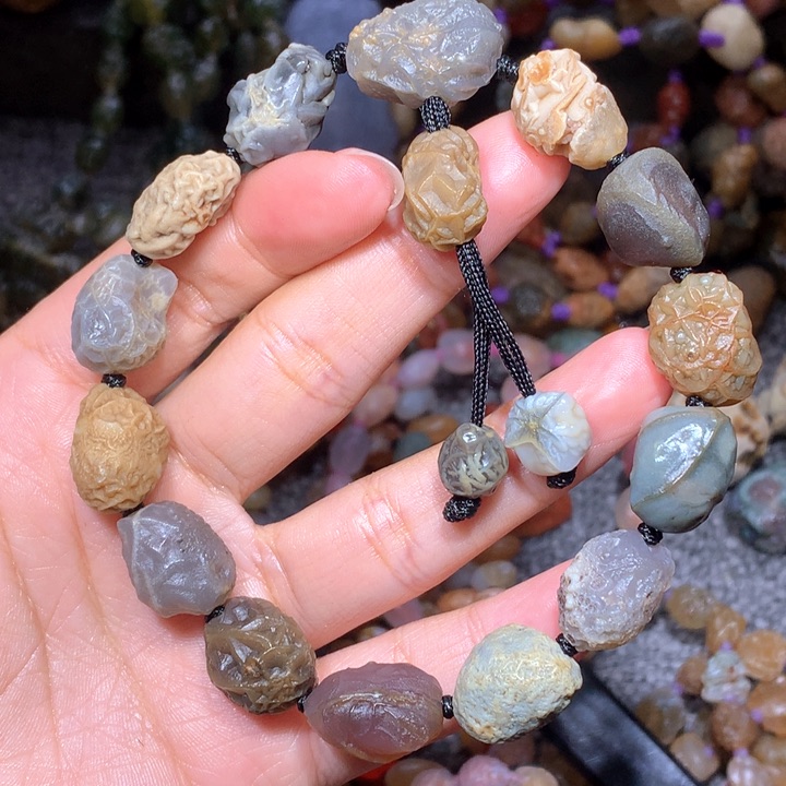 玛瑙/玉髓珠宝半成品未镶嵌