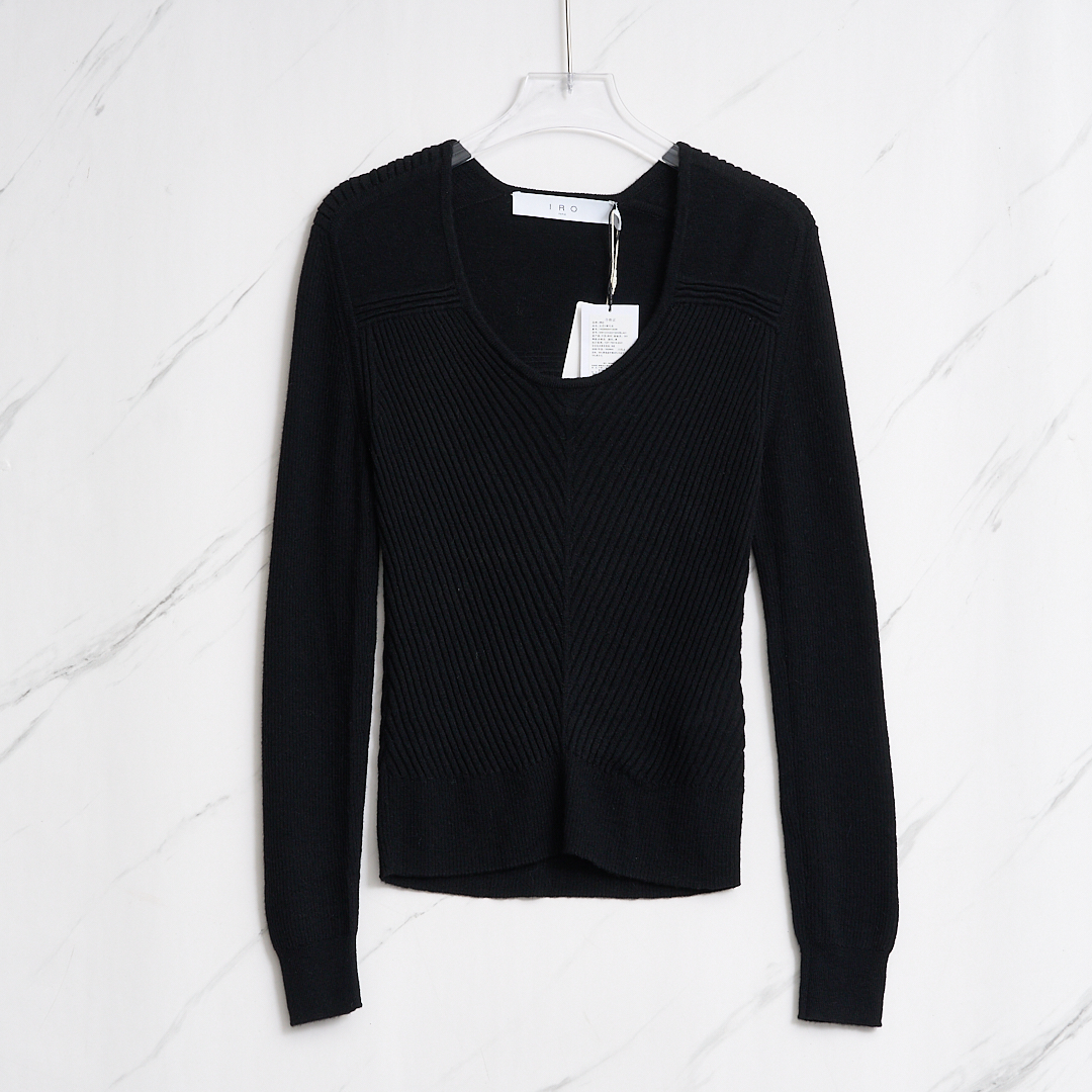 IRO女士u领打底针织衫IOGU00007