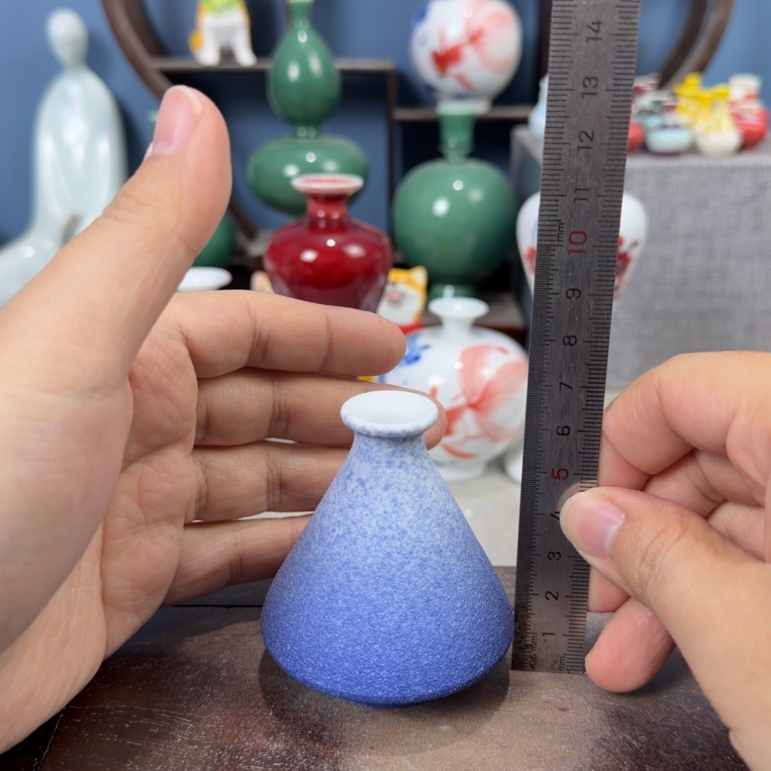 陶瓷手工小花器摆件