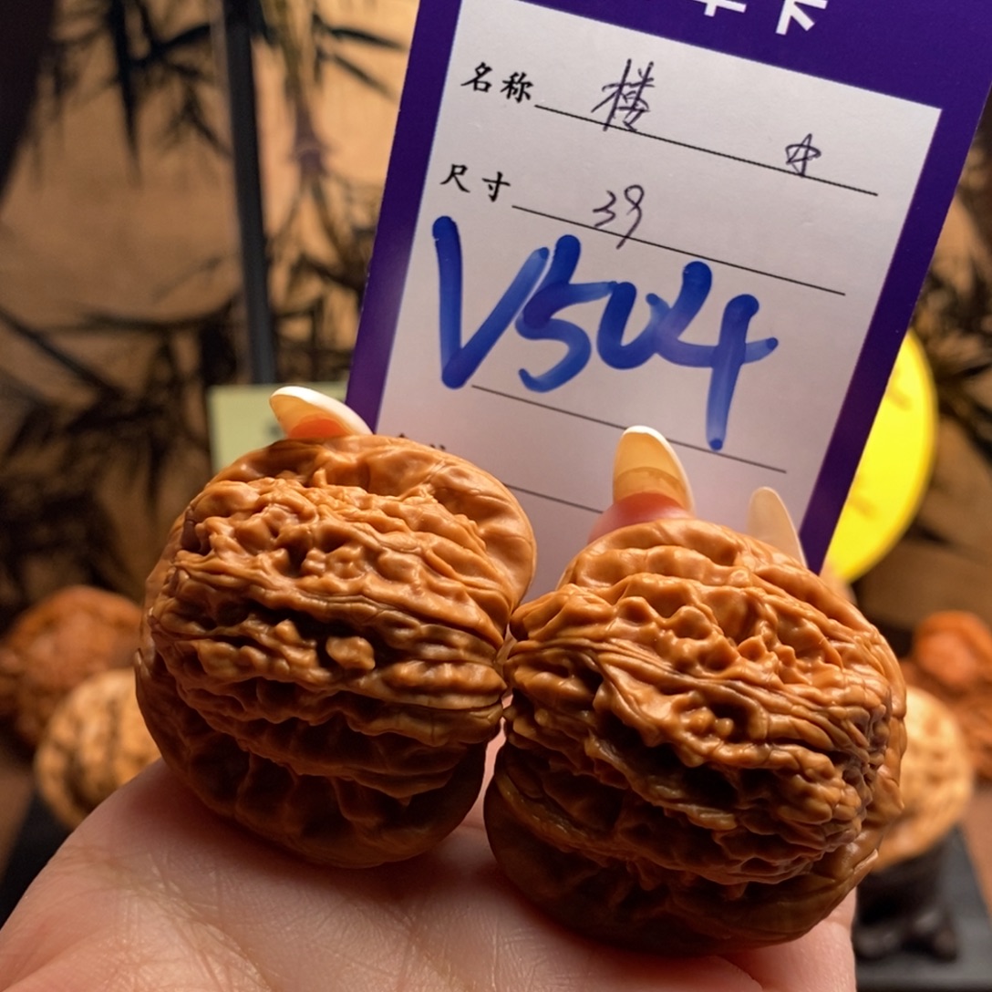 文玩核桃把件楼子39