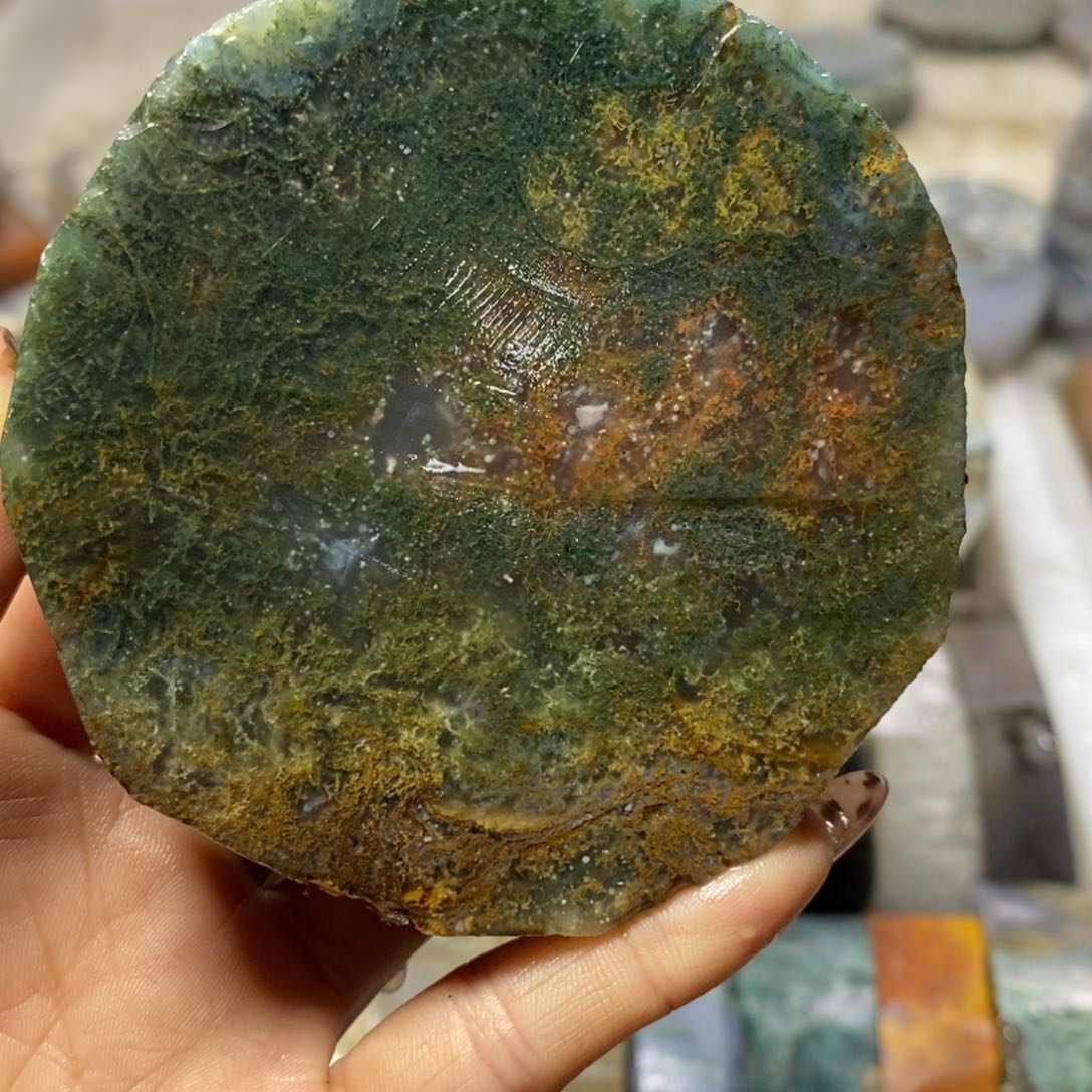 定制玛瑙力**屋定制61口方镯