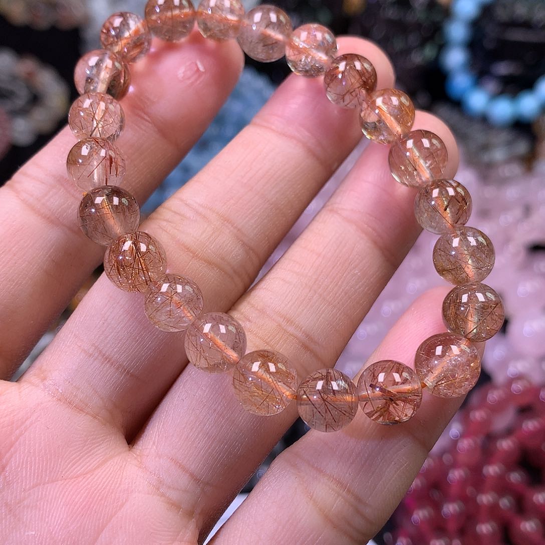 水晶手链未镶嵌天然