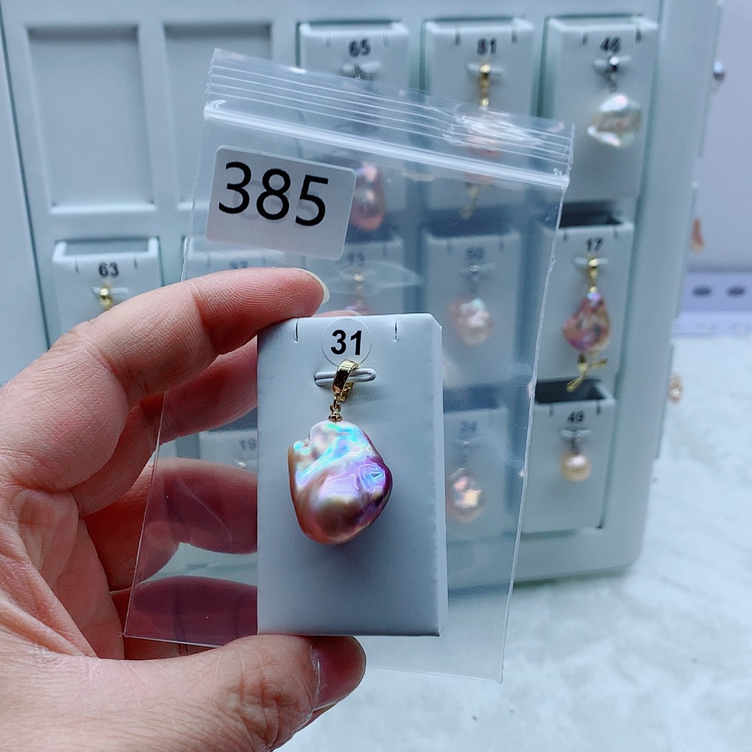 吊坠(不含链)合金淡水珍珠