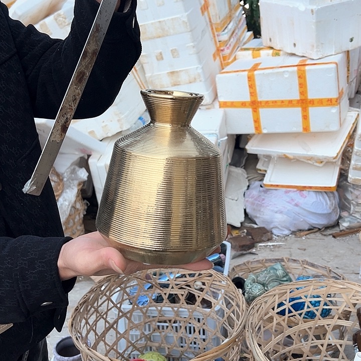 瓶高度19厘米口径6厘米微瑕捡漏