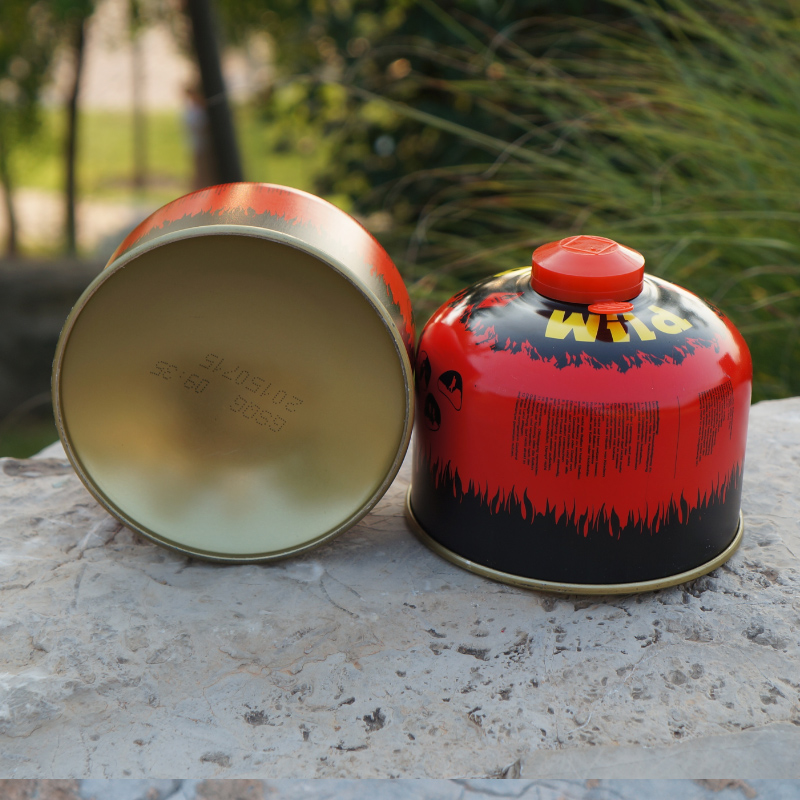 野鹿户外便携防爆气罐瓦斯便携气瓶露营卡炉汽瓶丁烷燃气液化配件