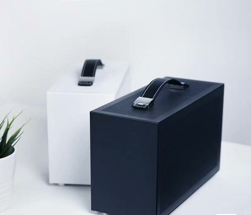 闪麟S400主机便携式ITX手提TYPECmini台式机ITX电脑箱超迷你桌面