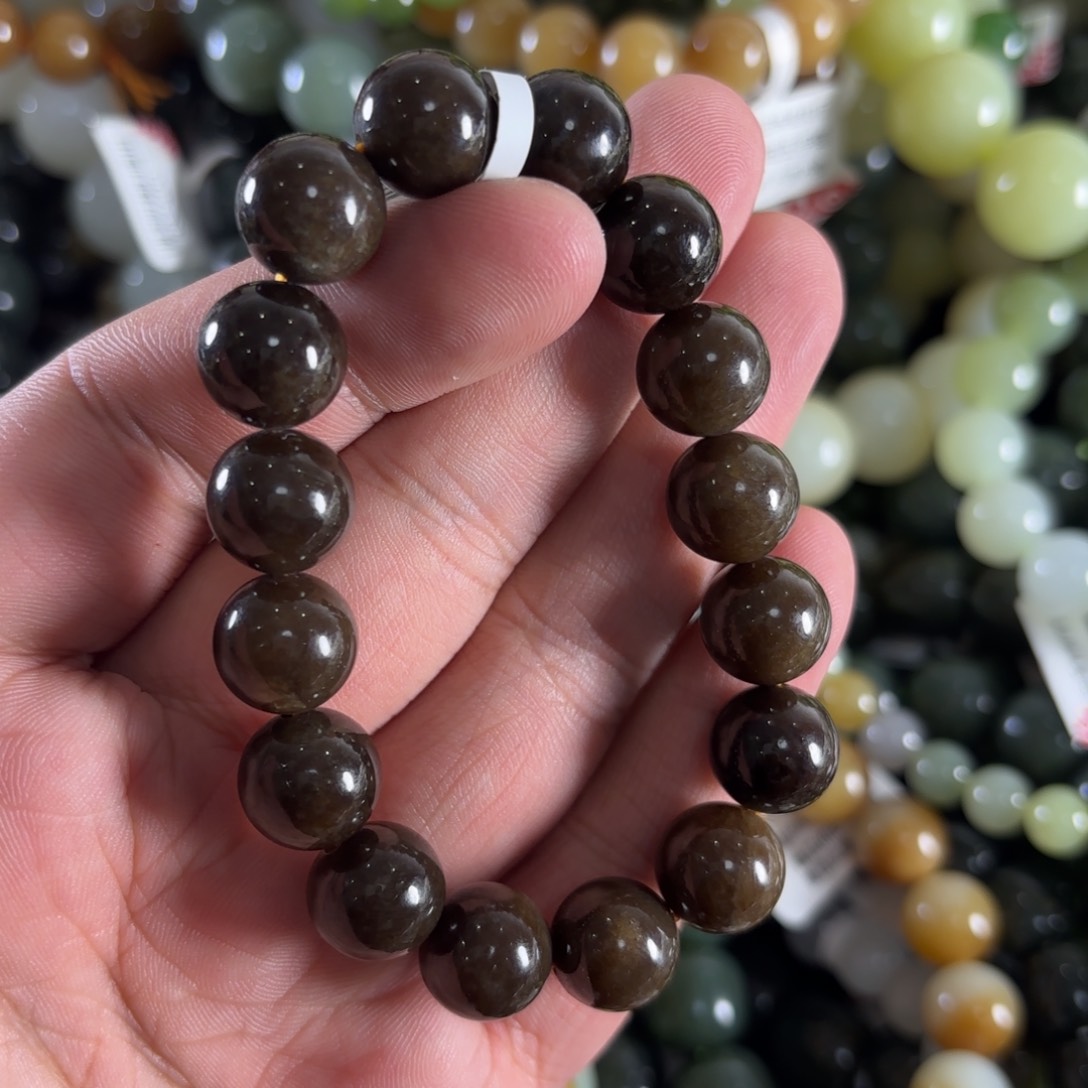 和田玉手链未镶嵌W210