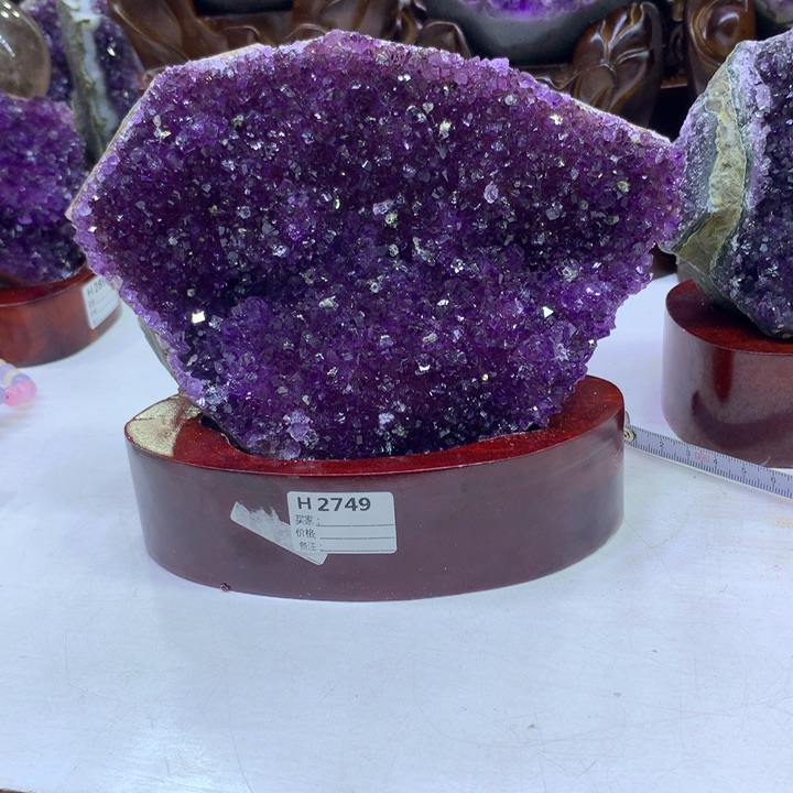 水晶紫水晶未镶嵌敲****六2749