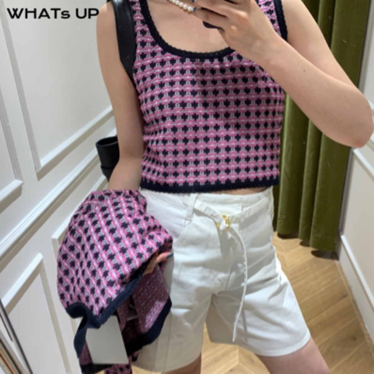 EENK 25SS 设计师品牌 西装面料五分裤WHATsUP