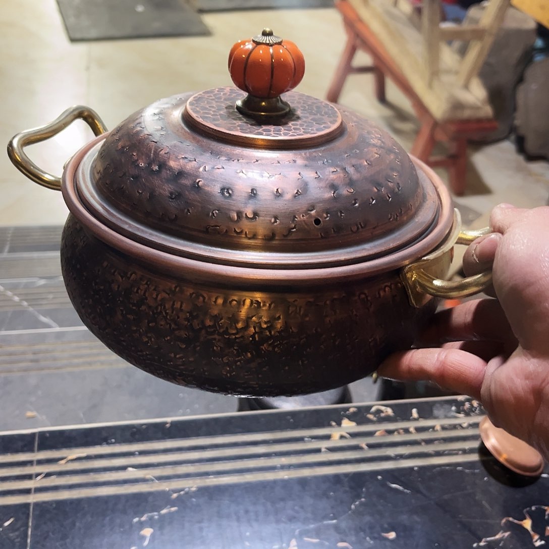 南瓜摘钮guo 手工锻打工艺