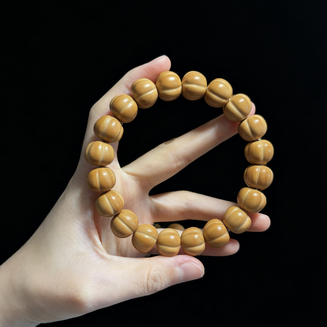 【尤米·Umi猴头】全品泡芙南瓜精工猴头原生态手串