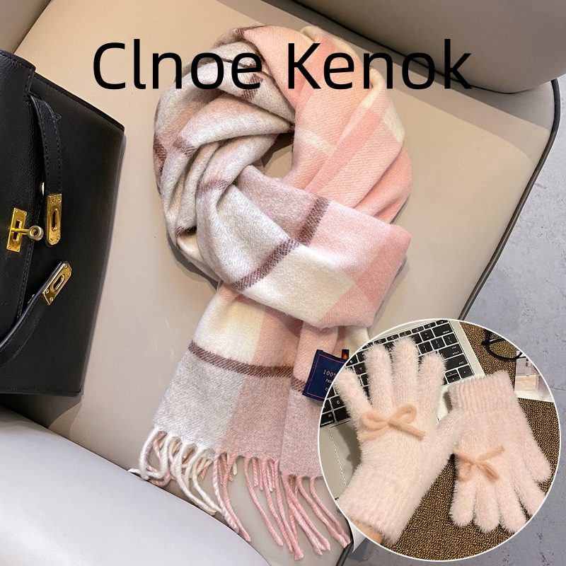 100%纯羊毛围巾女生冬季羊绒送女朋友闺蜜妈妈生日礼物礼盒装男款