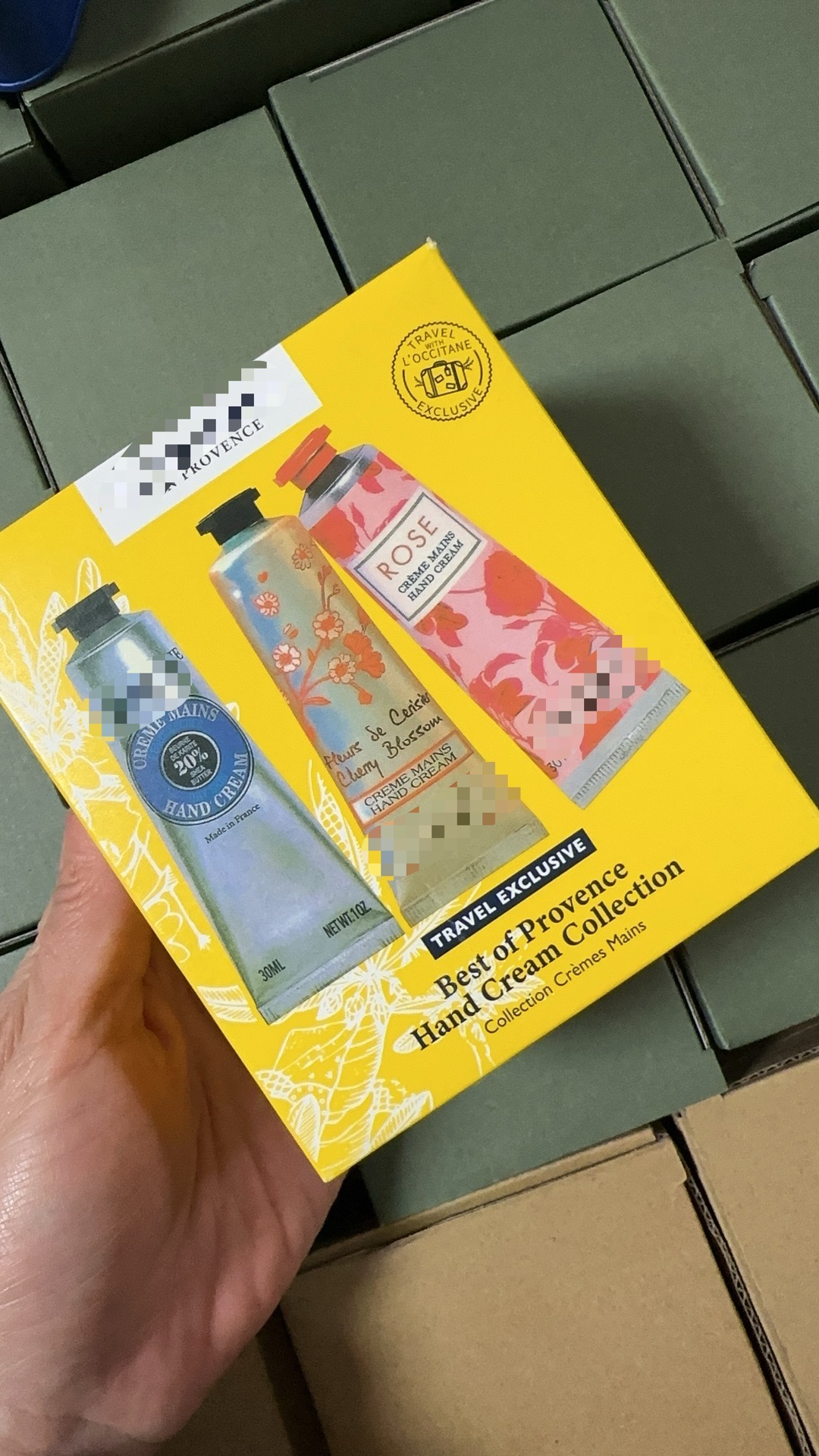 欧舒D护手霜礼盒星河夜樱秋冬滋润手霜小巧便携伴手礼护手霜套盒