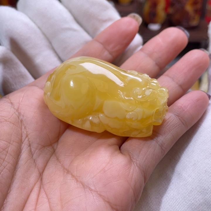 琥珀吊坠(不含链)未镶嵌