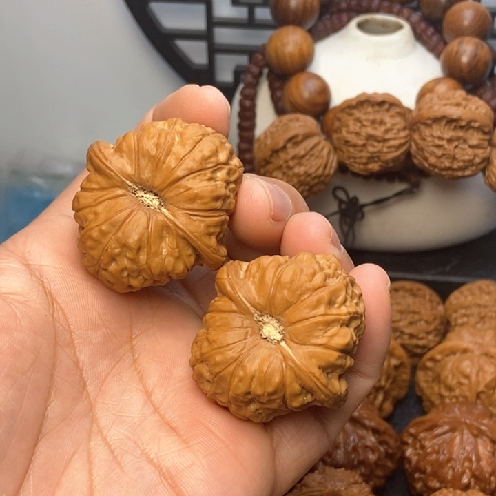 文玩核桃把件南瓜