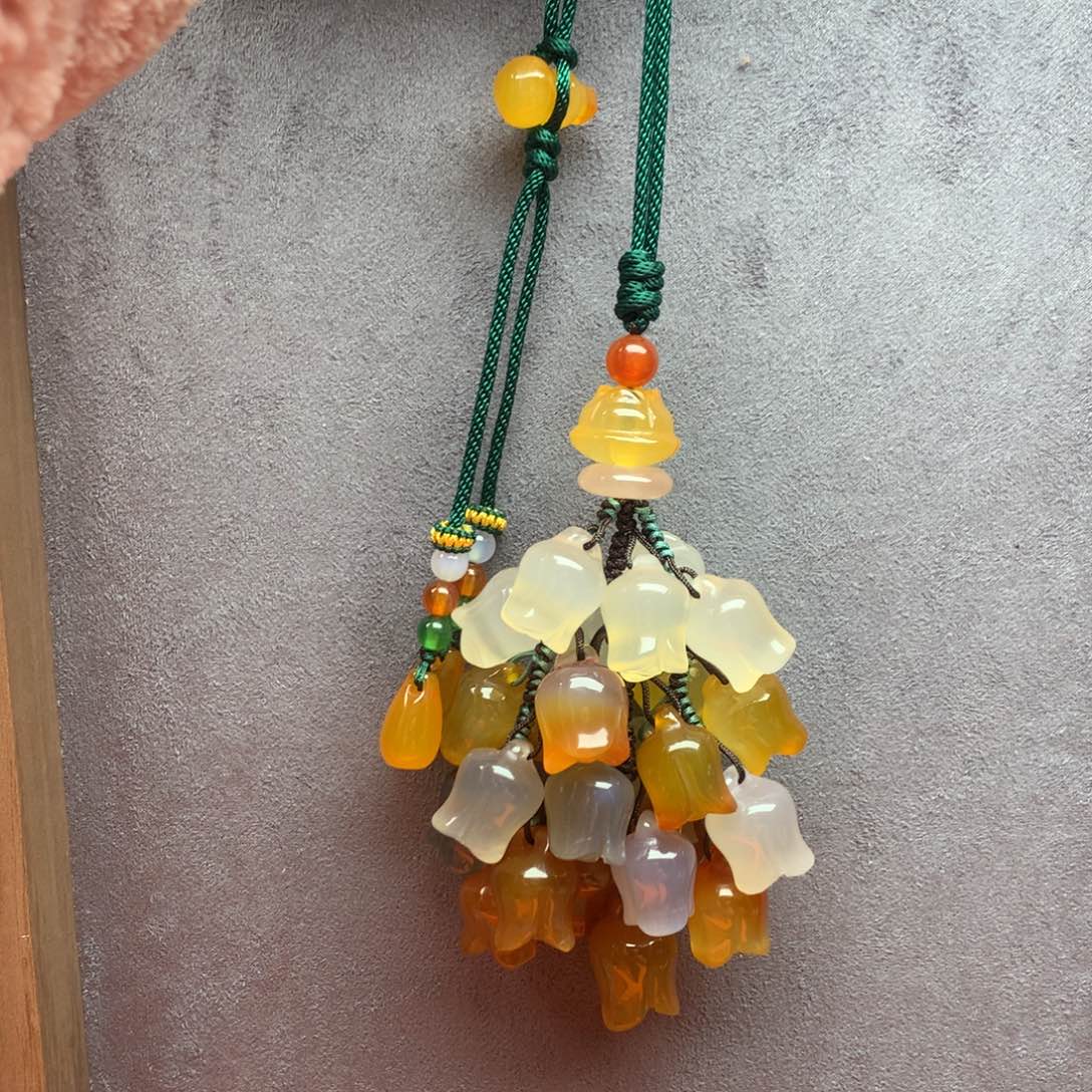 玛瑙/玉髓车挂未镶嵌