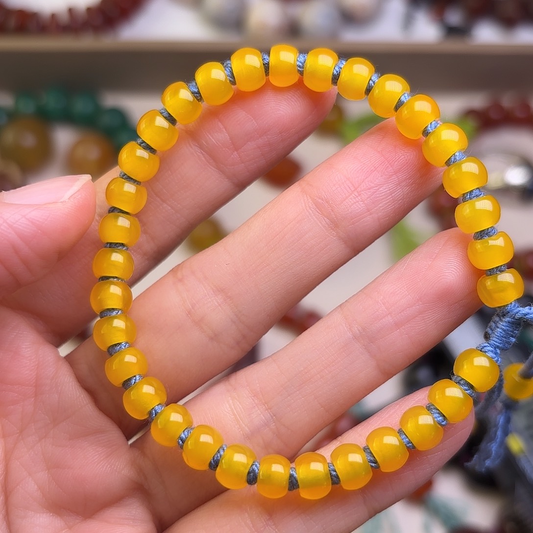 小***乖玛瑙/玉髓未镶嵌颈饰