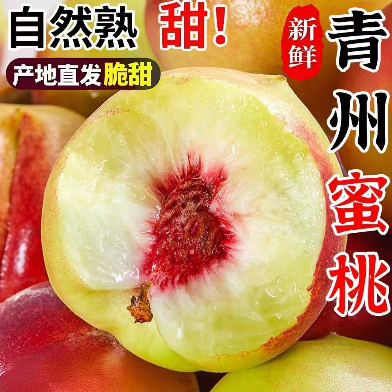 山东小冬桃青州蜜桃脆甜多汁小水蜜桃应季水果